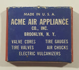 Vintage ACME For Accuracy Glass Fuses 1 AG-6 Amp Small Box with 5 New Fuses