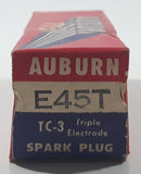 Vintage Auburn TC-3 Triple Electrode Spark Plug E45T Hex In Box