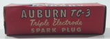 Vintage Auburn TC-3 Triple Electrode Spark Plug E45T Hex In Box