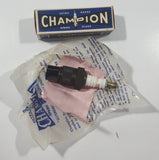 Vintage Champion Extra Range Spark Plugs Guaranteed Dependable J-12 Formerly J-4 14 MM 13/16" Hex Spark Plug In Box