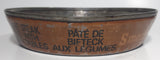 Vintage Smedler's Beef Steak Pie With Vegetables 6" Tin Metal Container