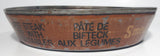Vintage Smedler's Beef Steak Pie With Vegetables 6" Tin Metal Container