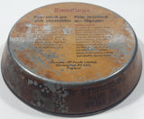 Vintage Smedler's Beef Steak Pie With Vegetables 6" Tin Metal Container