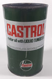 Vintage Castrol Motor Oil with Liquid Tungsten 6 1/2" Tall One Imperial Quart Metal Oil Can