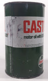 Vintage Castrol Motor Oil with Liquid Tungsten 6 1/2" Tall One Imperial Quart Metal Oil Can