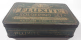 Vintage The Fluxite Soldering Set Tin Metal Container