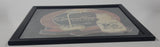 Vintage Cream Top In Modern Bottles Rich Whole Milk Authorized Dealer Cardboard Advertising Sign in 12 1/4" x 12 1/4" Black Frame
