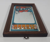 Rare Vintage Hello Lover Heart with Arrow Through It 4 3/4" x 8 3/4" Wood Framed Mirror