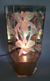 Rare Version Vintage Fiber Optics Flower Light 13 3/4" Tall