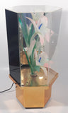 Rare Version Vintage Fiber Optics Flower Light 13 3/4" Tall