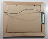 Vintage 1950s Antoine Blanchard French Artist Champs Elysees 14" x 17" Framed Painting Print Numbered 102