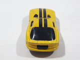 2009 Maisto 1998 Dodge Viper GT2 Yellow With Black Stripes Die Cast Toy Car Vehicle Missing Spoiler