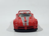 2001 Hot Wheels First Editions Dodge Viper GTS-R Enamel Red Die Cast Toy Car Vehicle