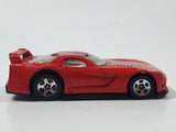 2001 Hot Wheels First Editions Dodge Viper GTS-R Enamel Red Die Cast Toy Car Vehicle