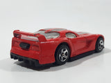 2001 Hot Wheels First Editions Dodge Viper GTS-R Enamel Red Die Cast Toy Car Vehicle