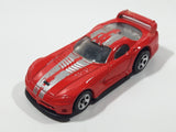 2001 Hot Wheels First Editions Dodge Viper GTS-R Enamel Red Die Cast Toy Car Vehicle
