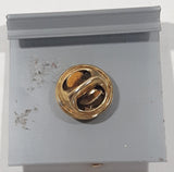 Canada Maple Leaf Red Enamel Metal Lapel Pin On Card