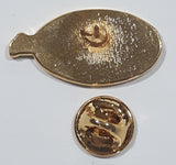 1992 Canadian Pacific C.P. Rail Vancouver Division Safety is Team Work in Motion Enamel Metal Lapel Pin