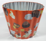 Snapco Reese's Peanut Butter Cups 6 1/4" Tall Metal Can Popcorn Bucket