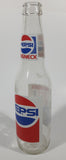 Vintage Pepsi Cola Long Neck Desert Storm July 4 1991 Welcome Home 9" Tall 12 Fl Oz 354mL Clear Glass Bottle