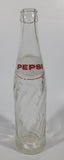 Vintage 1970 Pepsi Cola English French 10 Fl Oz 9 1/2" Tall  Glass Beverage Bottle