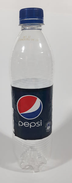 Pepsi Cola 0.5L German 9" Tall Plastic Beverage Bottle