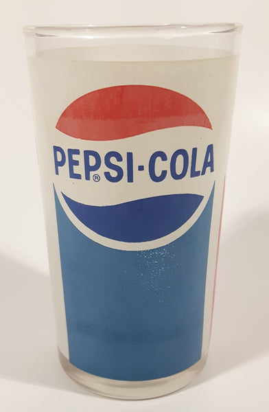 Vintage Pepsi Cola 4 3/4" Tall Glass Cup