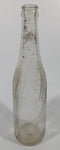 Vintage 1940s Pepsi Cola Embossed 12 Fl Oz 9 3/4" Tall Clear Glass Bottle