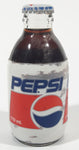 Vintage Pepsi Cola 170mL 4 7/8" Tall Glass Bottle with Foam Label Full Never Opened