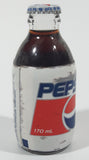 Vintage Pepsi Cola 170mL 4 7/8" Tall Glass Bottle with Foam Label Full Never Opened