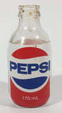 Vintage Pepsi Cola 170mL 4 3/4" Tall Glass Bottle with Foam Label