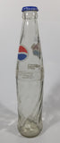 Vintage Pepsi Cola Tanzania 350mL 10 1/4" Tall Swirl Glass Bottle with Cap