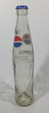Vintage Pepsi Cola Tanzania 350mL 10 1/4" Tall Swirl Glass Bottle with Cap