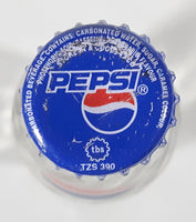 Vintage Pepsi Cola Tanzania 350mL 10 1/4" Tall Swirl Glass Bottle with Cap
