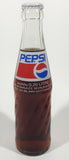 Rare Vintage 1995 Pepsi Cola Croatia 0.2L 8 1/4" Tall Glass Bottle Still Full