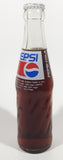 Rare Vintage 1995 Pepsi Cola Croatia 0.2L 8 1/4" Tall Glass Bottle Still Full