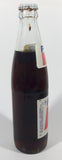Rare Vintage 1997 Pepsi Cola Russian 9" Tall Glass Bottle Still Full