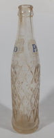 Vintage Patio by Pepsi-Cola 10 Fl oz 9 1/4" Diamond Pattern Embossed Glass Bottle