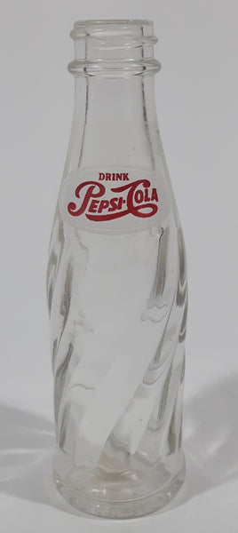 Vintage Pepsi Cola Miniature 5" Tall Glass Bottle Made in France