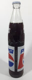Vintage Pepsi Cola Mexico Medio Litro 500mL 11" Tall Glass Bottle with Looney Tunes Porky Pig Cap Still Full