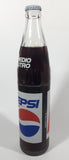 Vintage Pepsi Cola Mexico Medio Litro 500mL 11" Tall Glass Bottle with Looney Tunes Porky Pig Cap Still Full