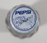 Vintage Pepsi Cola Mexico Medio Litro 500mL 11" Tall Glass Bottle with Looney Tunes Porky Pig Cap Still Full