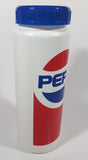 Vintage Pepsi 9 1/4" Tall Plastic Travel Drinking Bottle with Lid