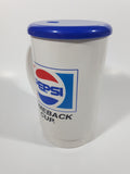 Vintage Pepsi Comeback Cup 6 1/2" Tall Plastic Travel Mug Cup with Lid