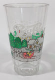 Rare Vintage Pepsi Cola Christmas Winter Holidays Scene 5 1/2" Tall Plastic Cup