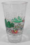 Rare Vintage Pepsi Cola Christmas Winter Holidays Scene 5 1/2" Tall Plastic Cup