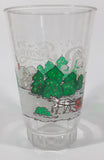 Rare Vintage Pepsi Cola Christmas Winter Holidays Scene 5 1/2" Tall Plastic Cup