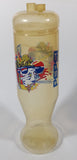 Rare Vintage Pepsi Cola Guitar and Rock Star 10 1/2" Tall Plastic Contour Bottle