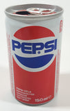 Vintage Pepsi Cola German 150mL 3 1/2" Tall Aluminum Metal Pop Can