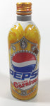 Rare Pepsi Carnival Japanese 500mL 7 3/4" Tall Bottle Shaped Aluminum Metal Pop Can
